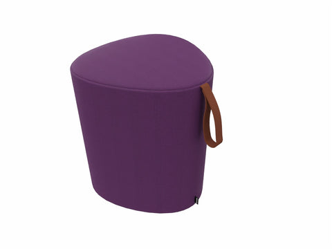 Hocker Pully Pouf von Cascando, dreieckig