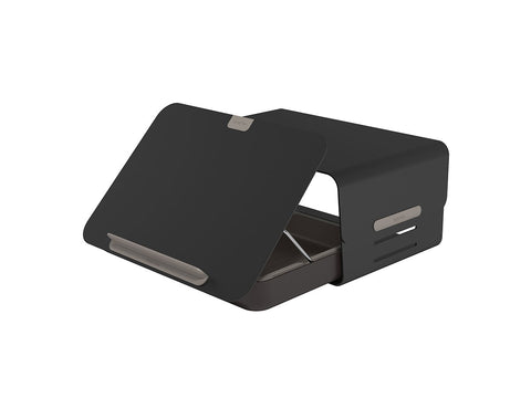 Ergonomisches Schreibtischset Addit Bento® 223 von dataflex, schwarz